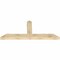 Ekena Millwork Portland Rough Sawn Timber Gable Bracket, Douglas Fir, 72"W x 30"H x 4"D x 6"F, 10/12 Pitch GBW072X30X0406POR00RDF - alternate 5